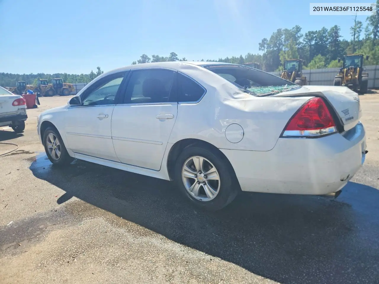 2015 CHEVROLET IMPALA VIN 2G1WA5E36F1125548 — фото 2