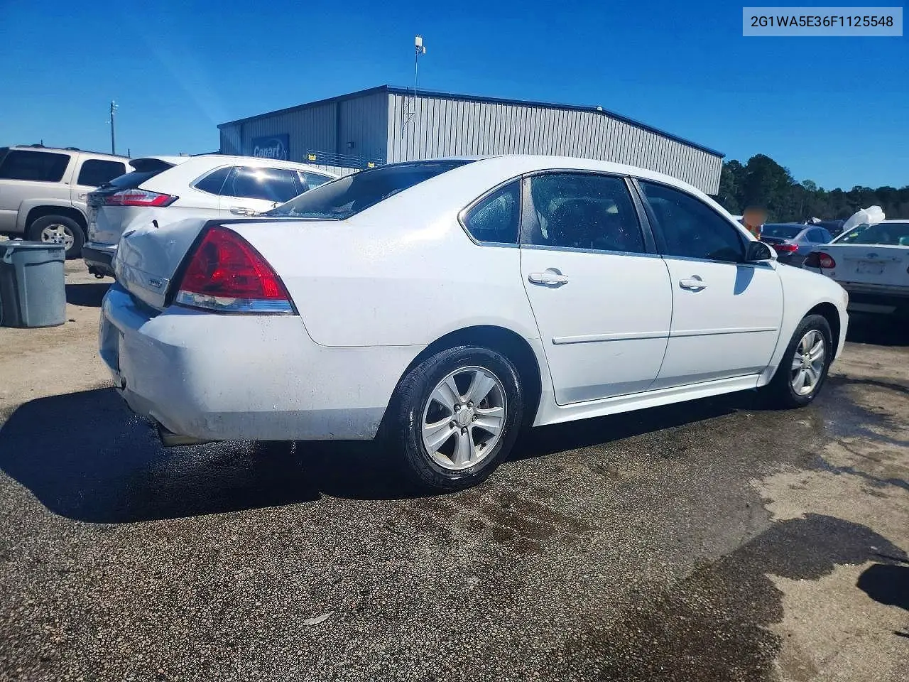 2015 CHEVROLET IMPALA VIN 2G1WA5E36F1125548 — фото 3