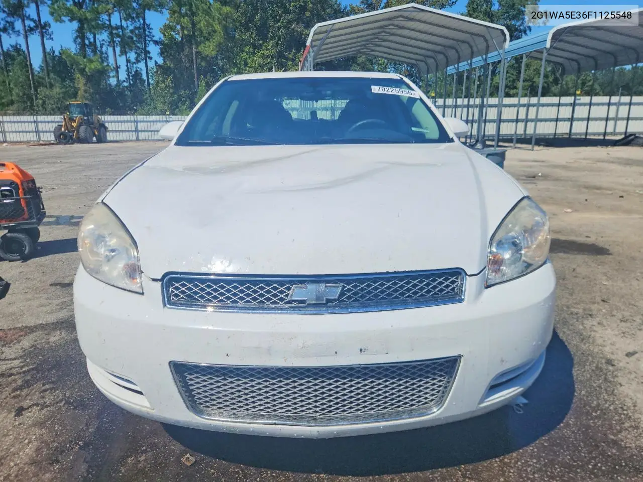 2015 CHEVROLET IMPALA VIN 2G1WA5E36F1125548 — фото 5