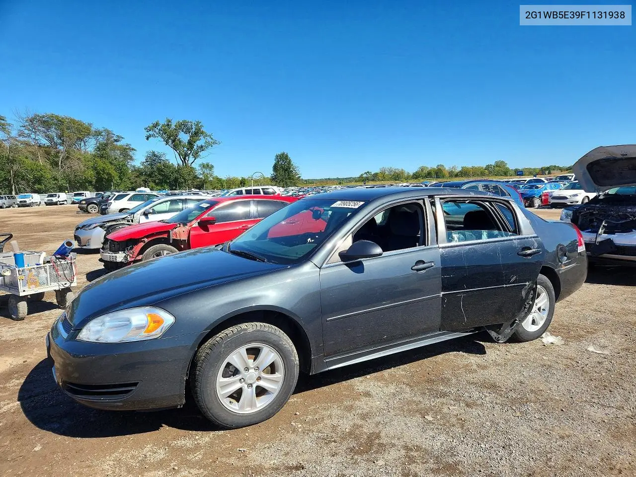 CHEVROLET IMPALA 2015, VIN 2G1WB5E39F1131938