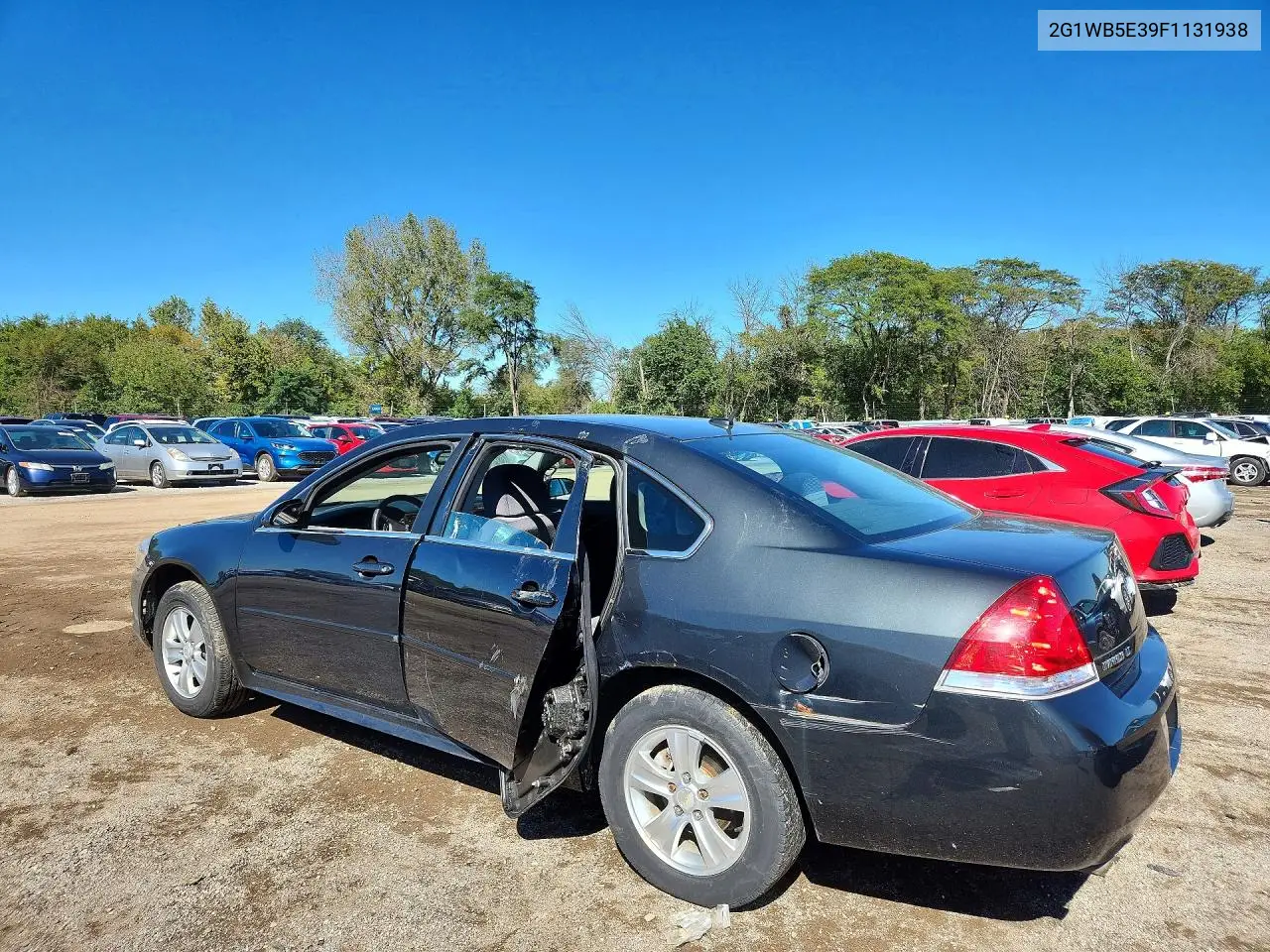 2015 CHEVROLET IMPALA VIN 2G1WB5E39F1131938 — фото 2