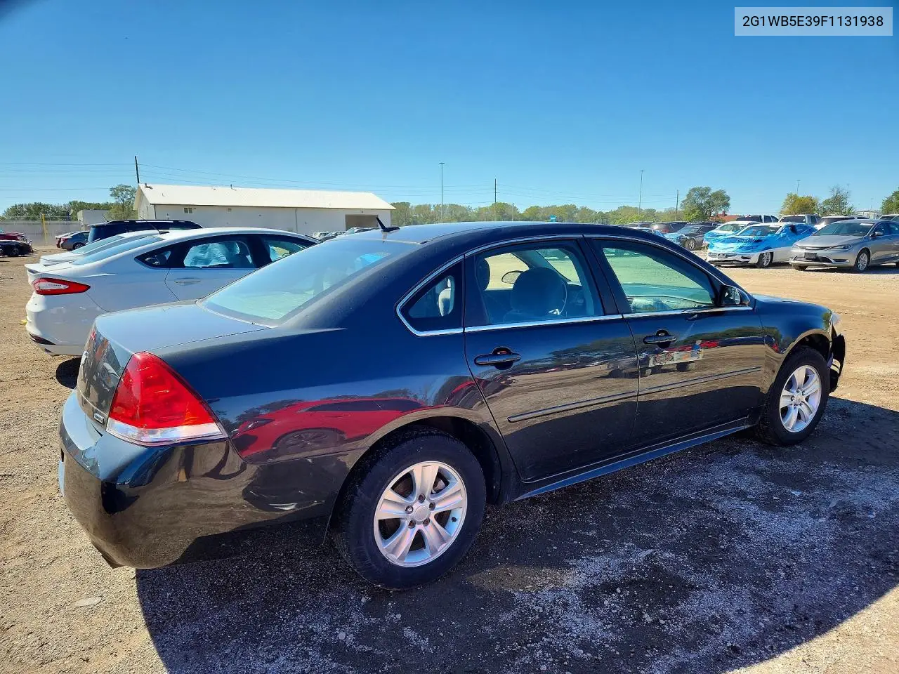 2015 CHEVROLET IMPALA VIN 2G1WB5E39F1131938 — фото 3