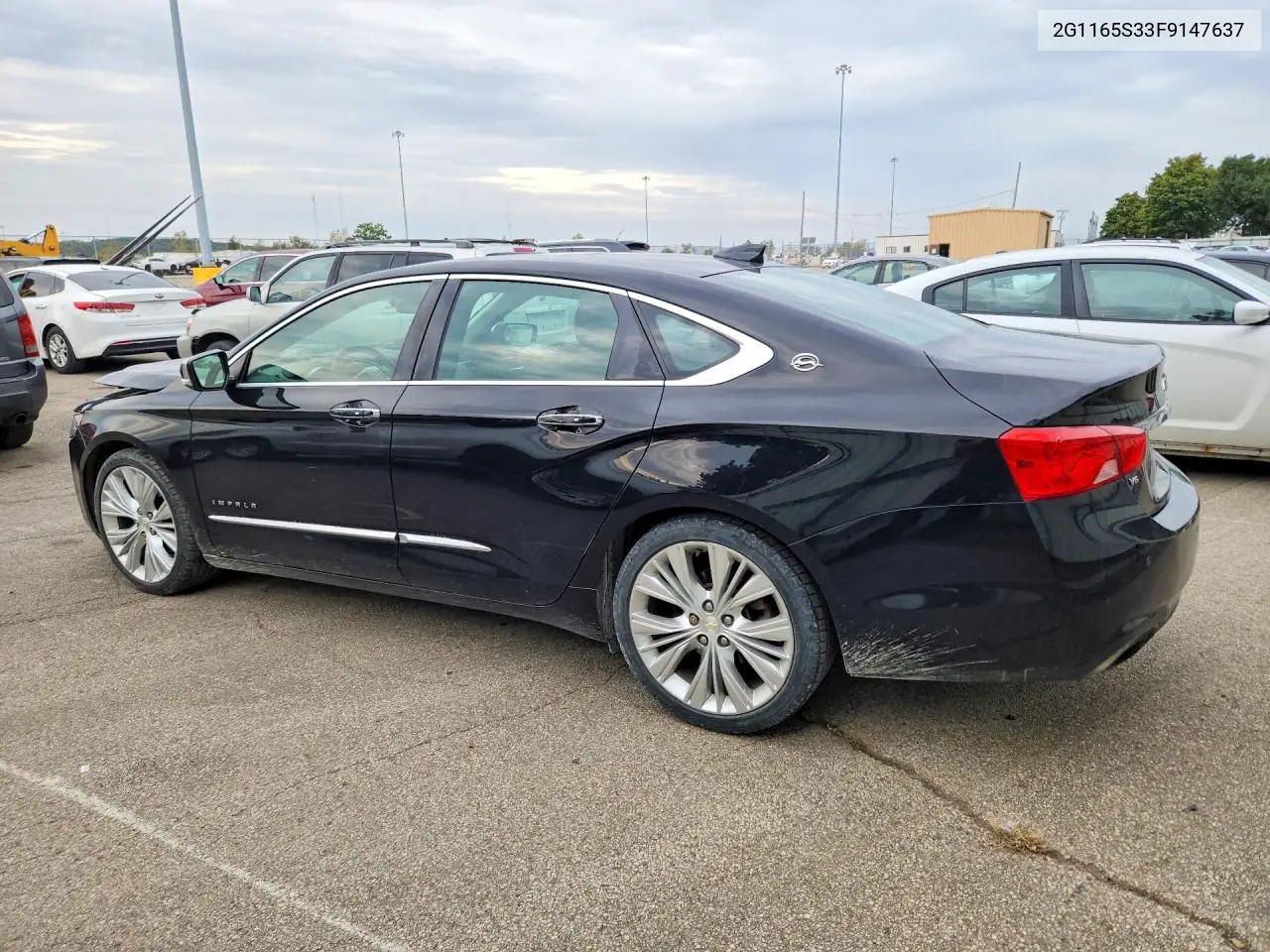 2015 CHEVROLET IMPALA VIN 2G1165S33F9147637 — фото 2