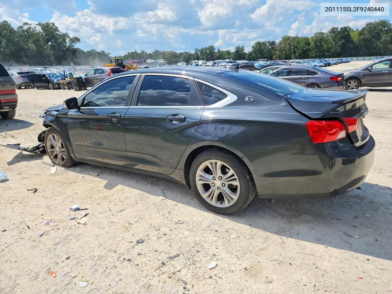 2015 CHEVROLET IMPALA VIN 2G1115SL2F9240440 — фото 2