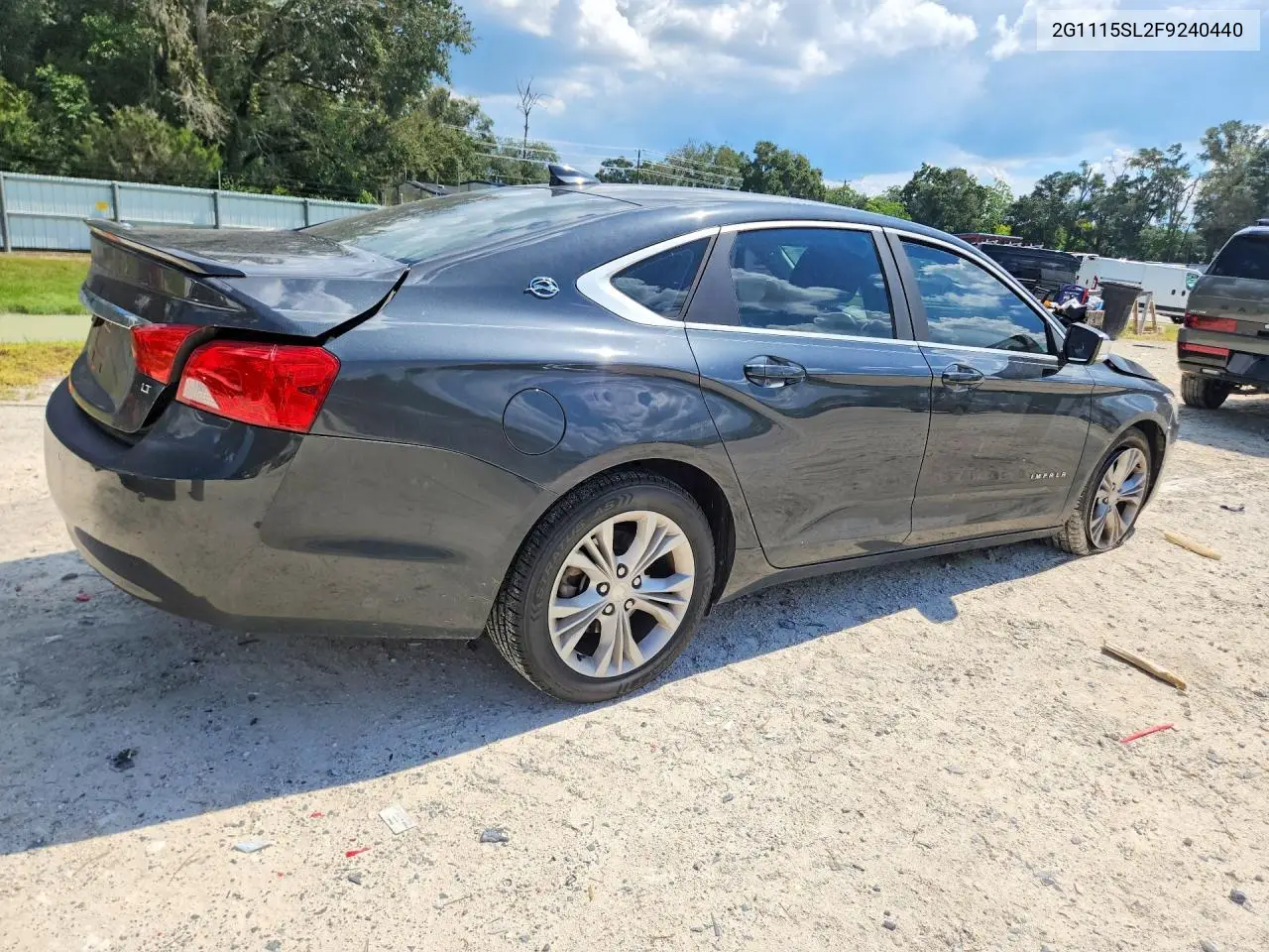 2015 CHEVROLET IMPALA VIN 2G1115SL2F9240440 — фото 3