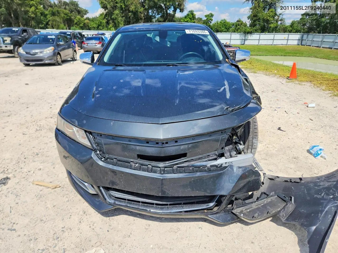 2015 CHEVROLET IMPALA VIN 2G1115SL2F9240440 — фото 5
