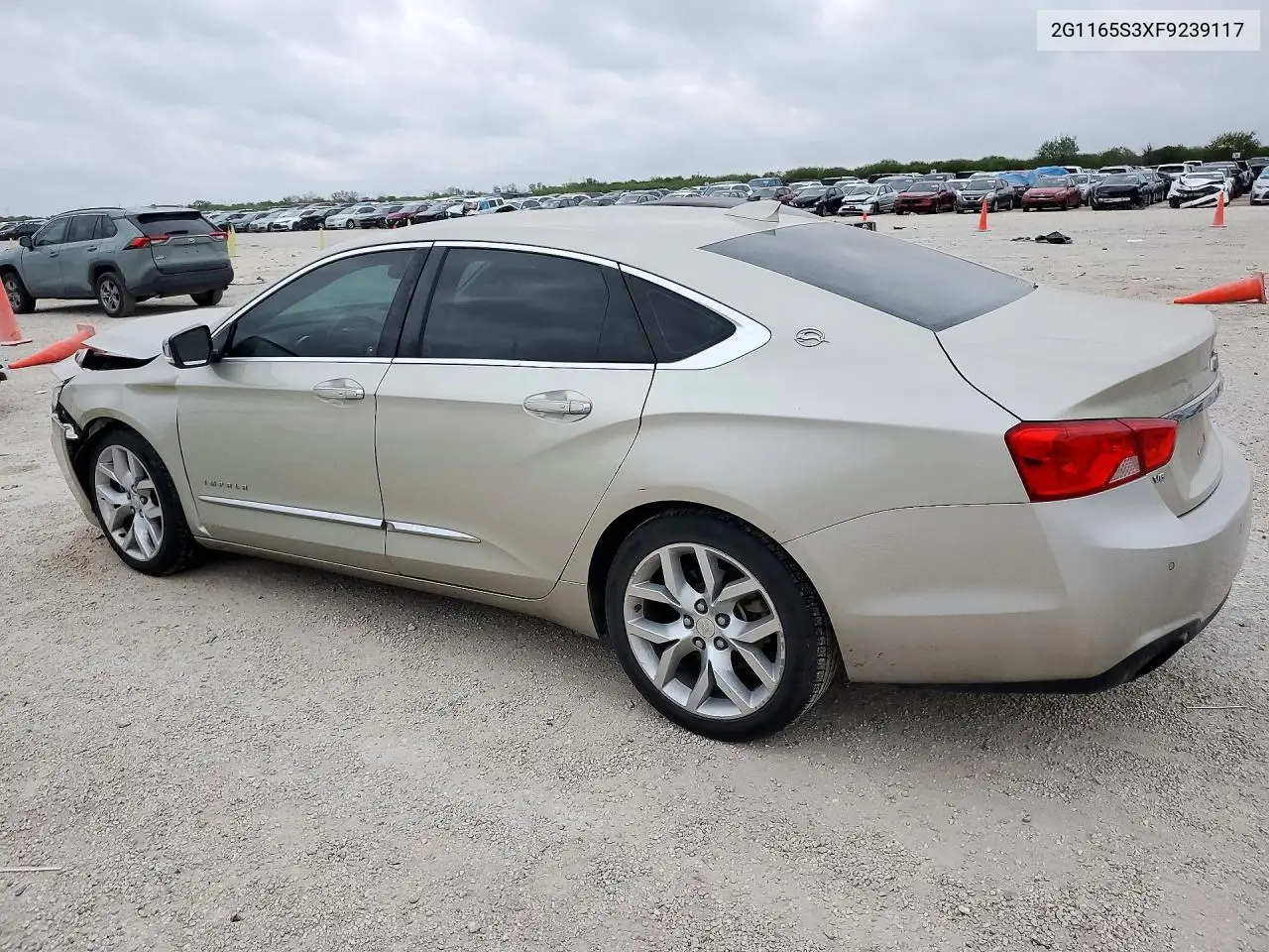2015 CHEVROLET IMPALA VIN 2G1165S3XF9239117 — фото 2