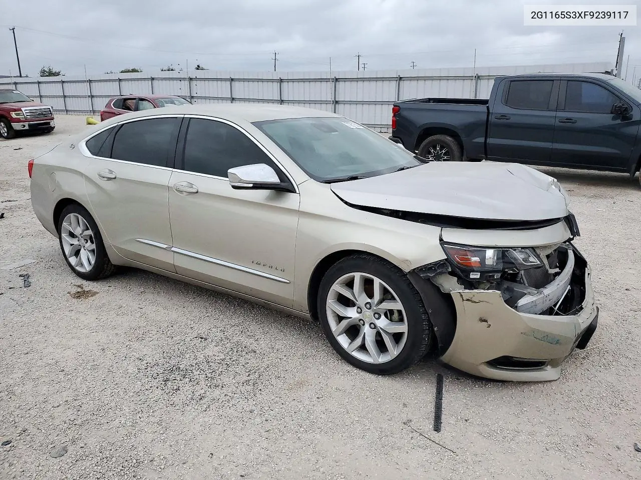 2015 CHEVROLET IMPALA VIN 2G1165S3XF9239117 — фото 4