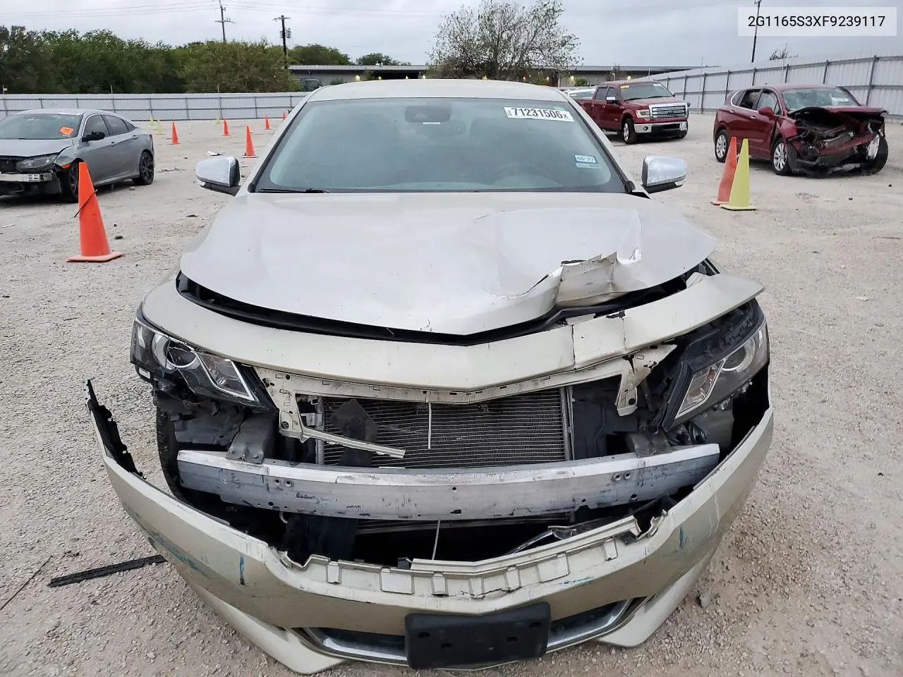 2015 CHEVROLET IMPALA VIN 2G1165S3XF9239117 — фото 5