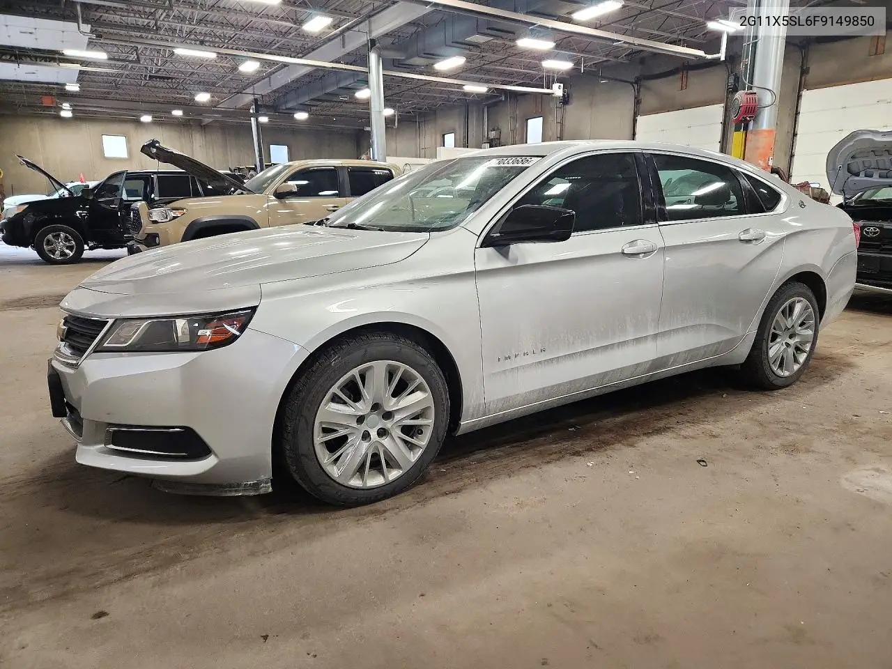 CHEVROLET IMPALA 2015, VIN 2G11X5SL6F9149850