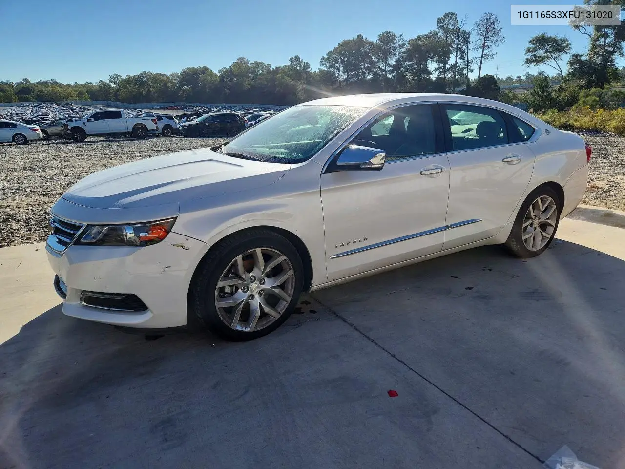 CHEVROLET IMPALA 2015, VIN 1G1165S3XFU131020
