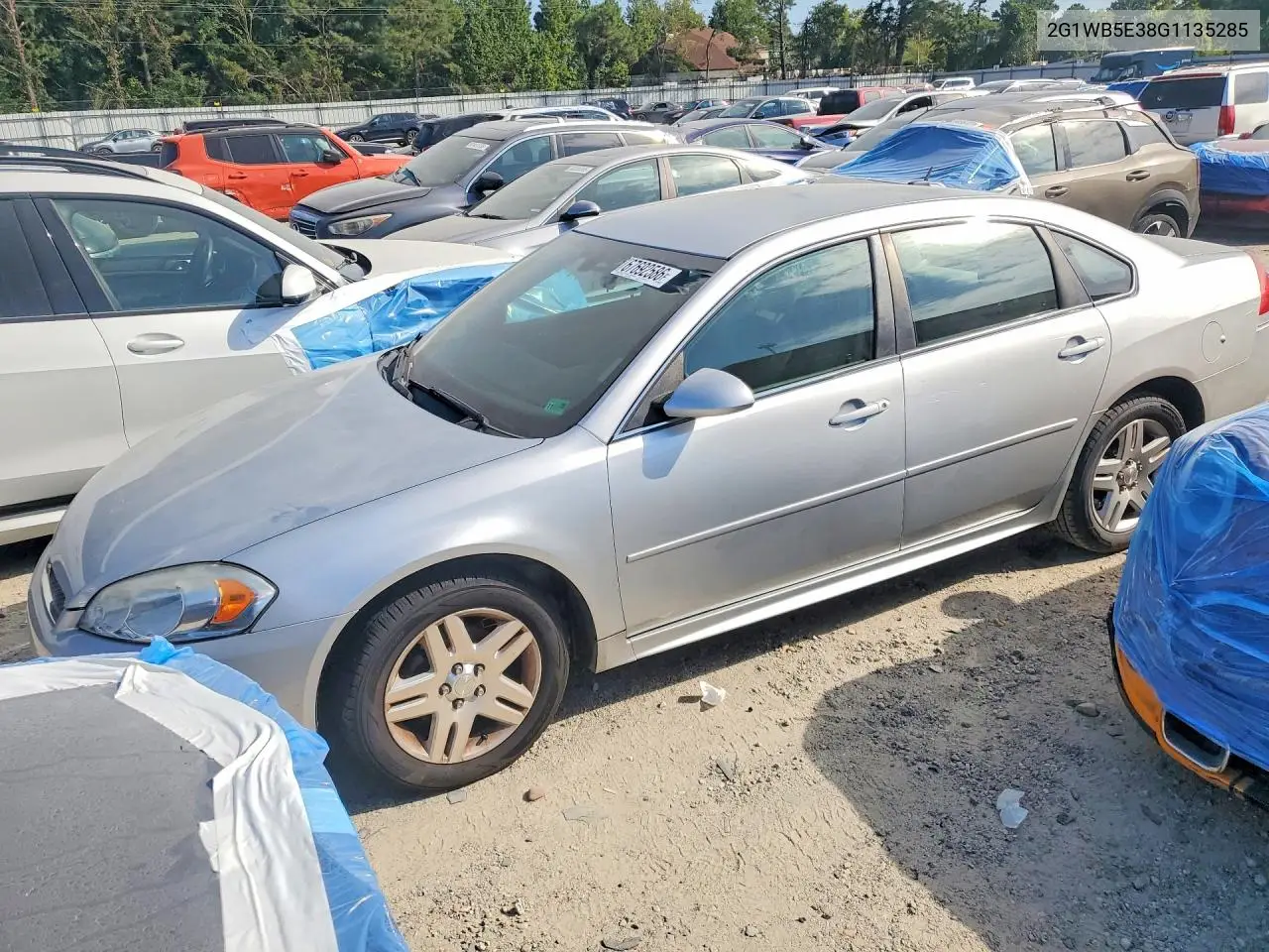 CHEVROLET IMPALA 2016, VIN 2G1WB5E38G1135285
