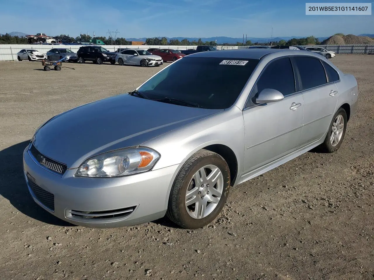 CHEVROLET IMPALA 2016, VIN 2G1WB5E31G1141607