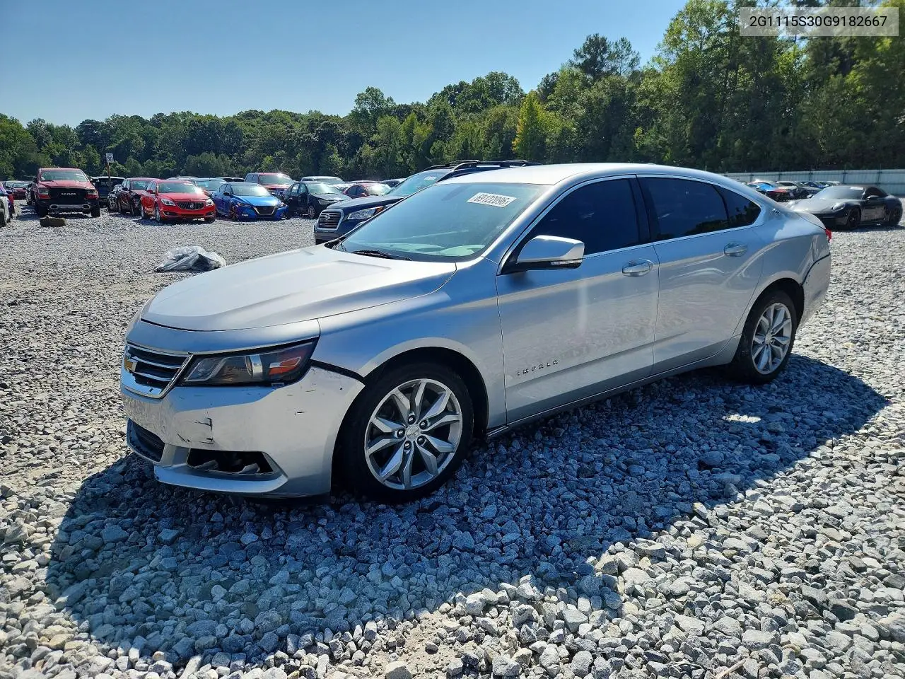 CHEVROLET IMPALA 2016, VIN 2G1115S30G9182667