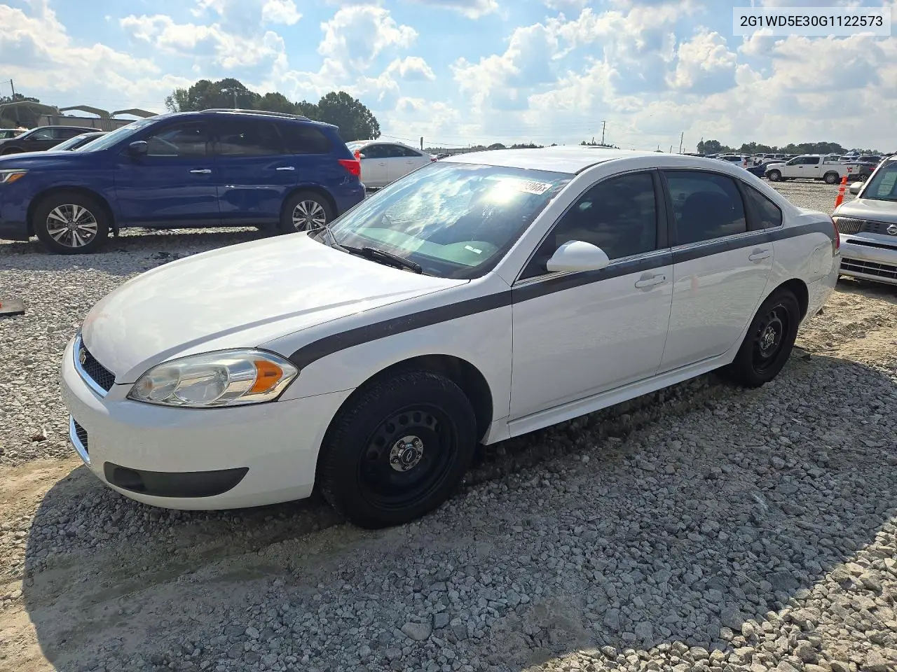 CHEVROLET IMPALA 2016, VIN 2G1WD5E30G1122573