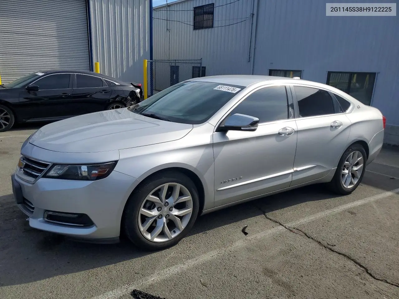 CHEVROLET IMPALA 2017, VIN 2G1145S38H9122225