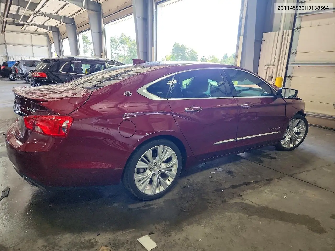 2017 CHEVROLET IMPALA VIN 2G1145S30H9138564 — фото 3