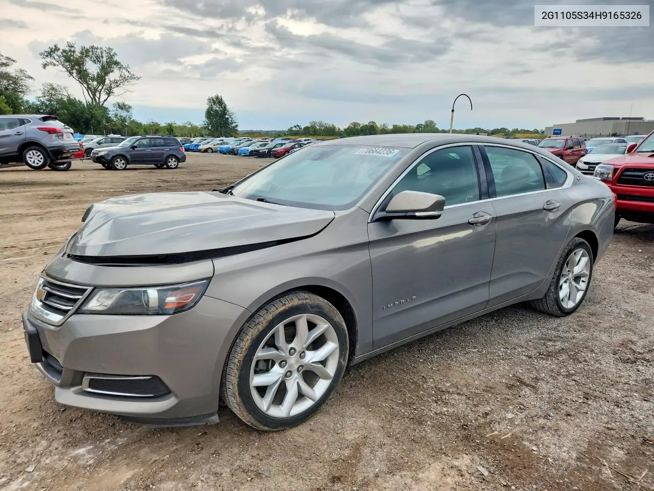 CHEVROLET IMPALA 2017, VIN 2G1105S34H9165326