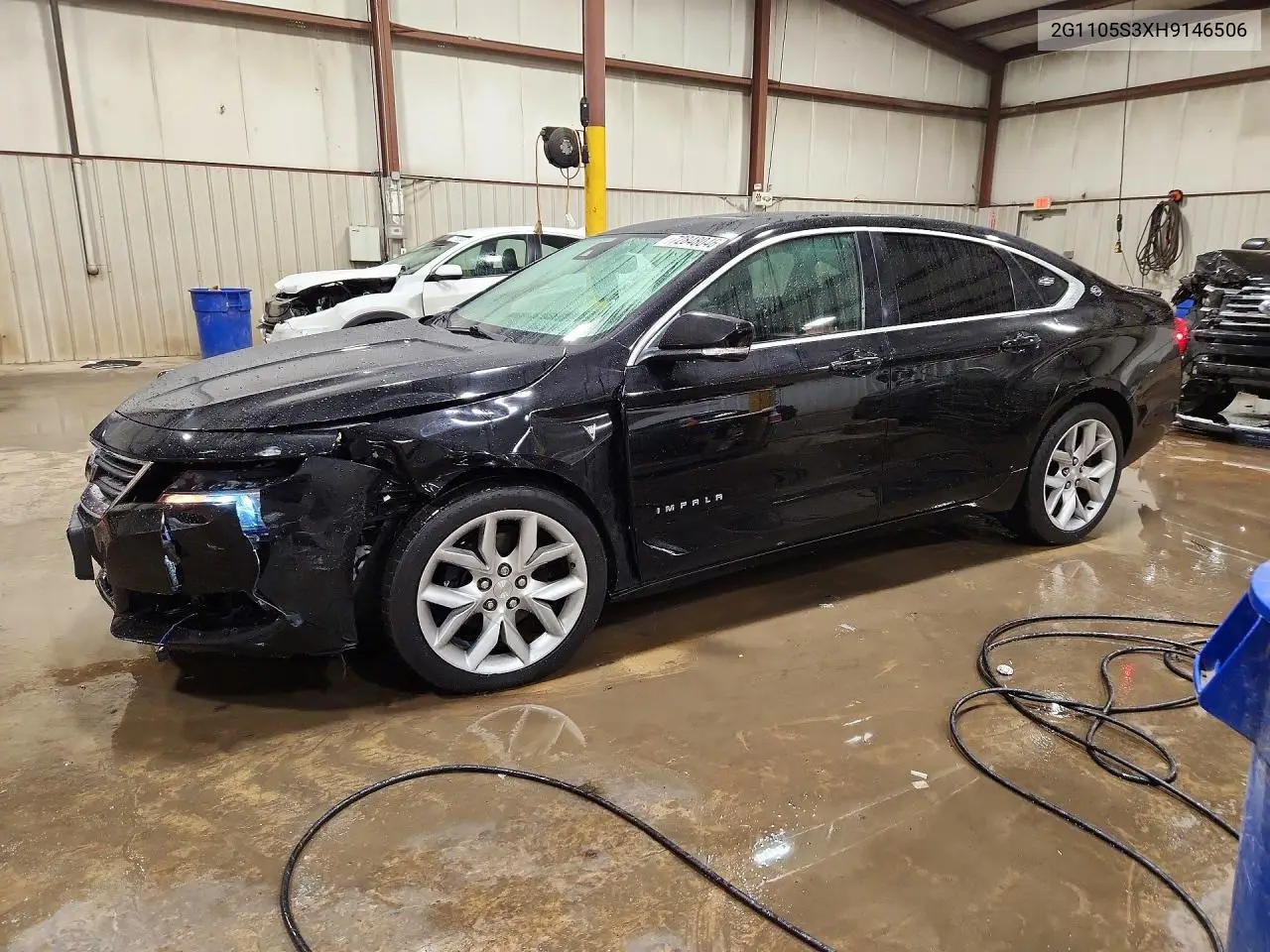 CHEVROLET IMPALA 2017, VIN 2G1105S3XH9146506