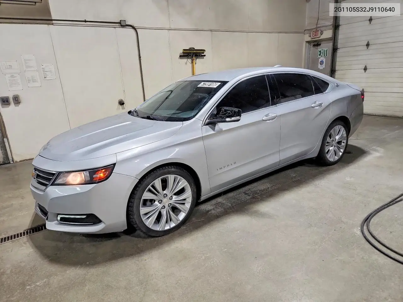 2018 CHEVROLET IMPALA VIN 2G1105S32J9110640 — фото 1