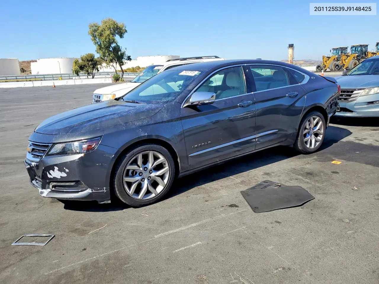 CHEVROLET IMPALA 2018, VIN 2G1125S39J9148425