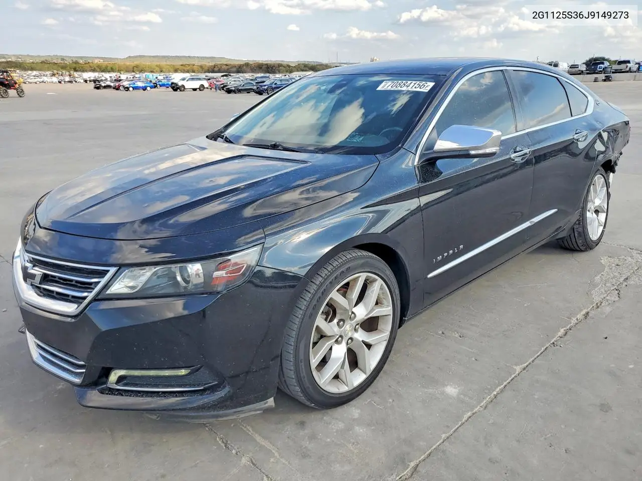 CHEVROLET IMPALA 2018, VIN 2G1125S36J9149273