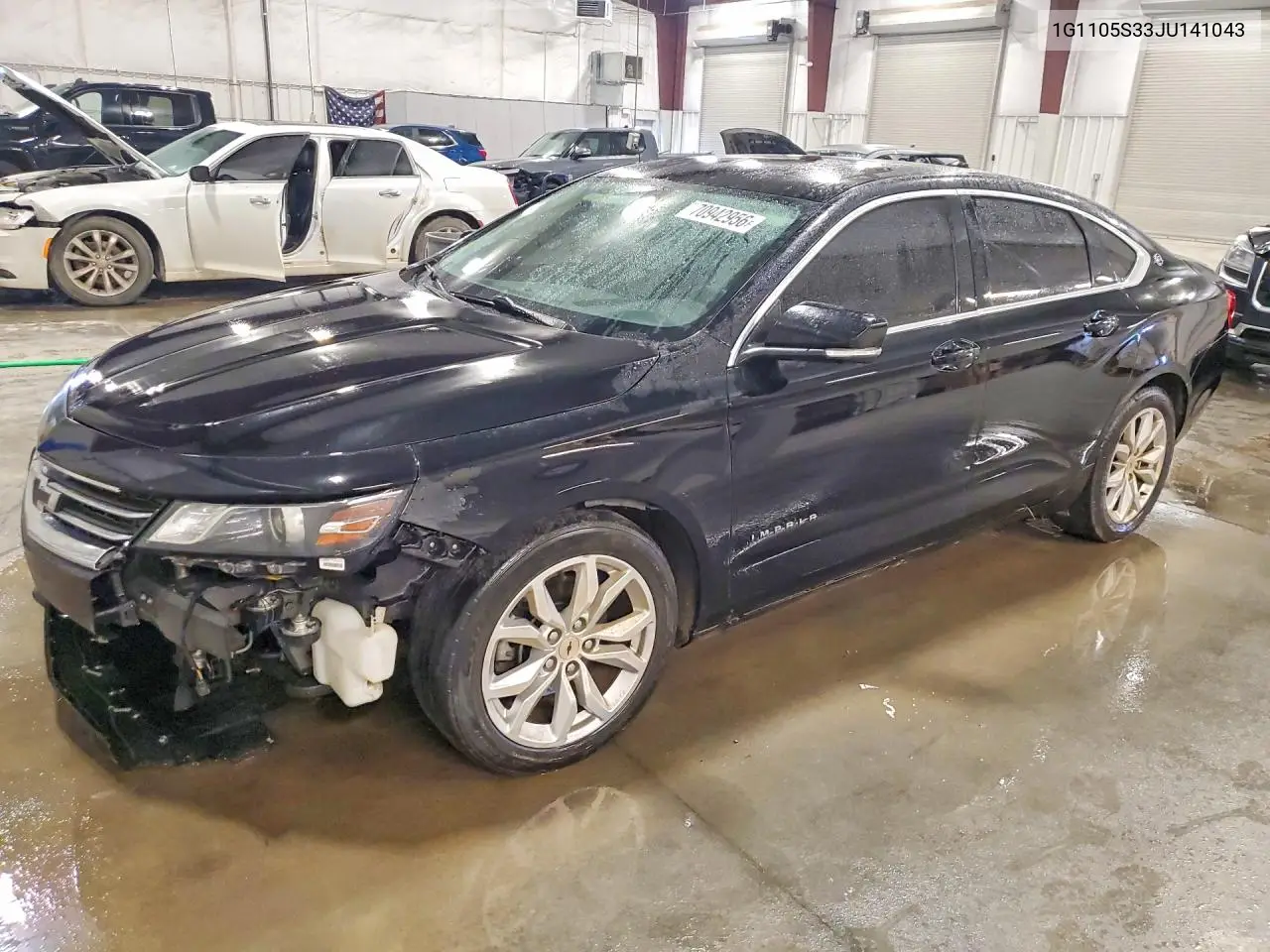 CHEVROLET IMPALA 2018, VIN 1G1105S33JU141043