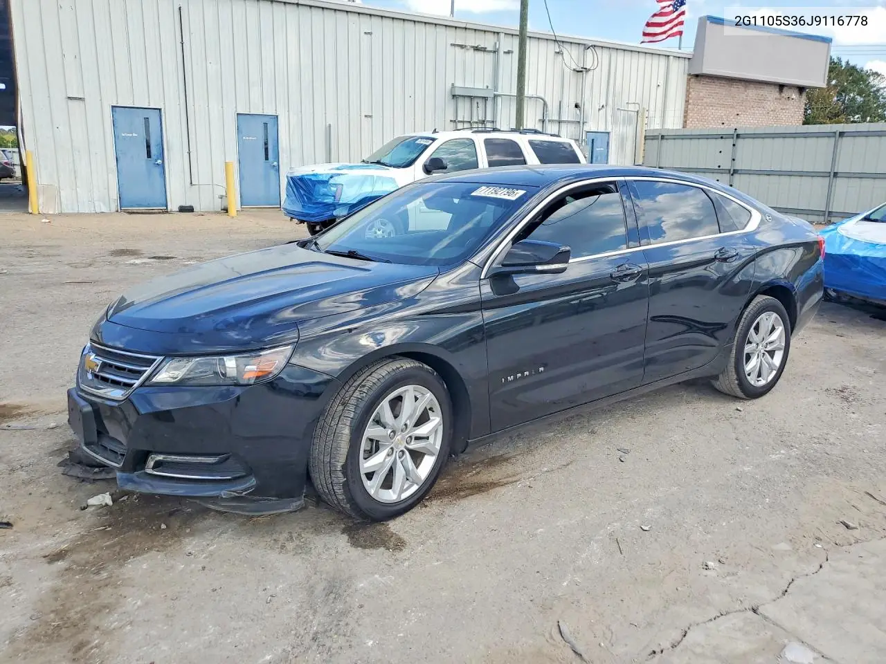 CHEVROLET IMPALA 2018, VIN 2G1105S36J9116778