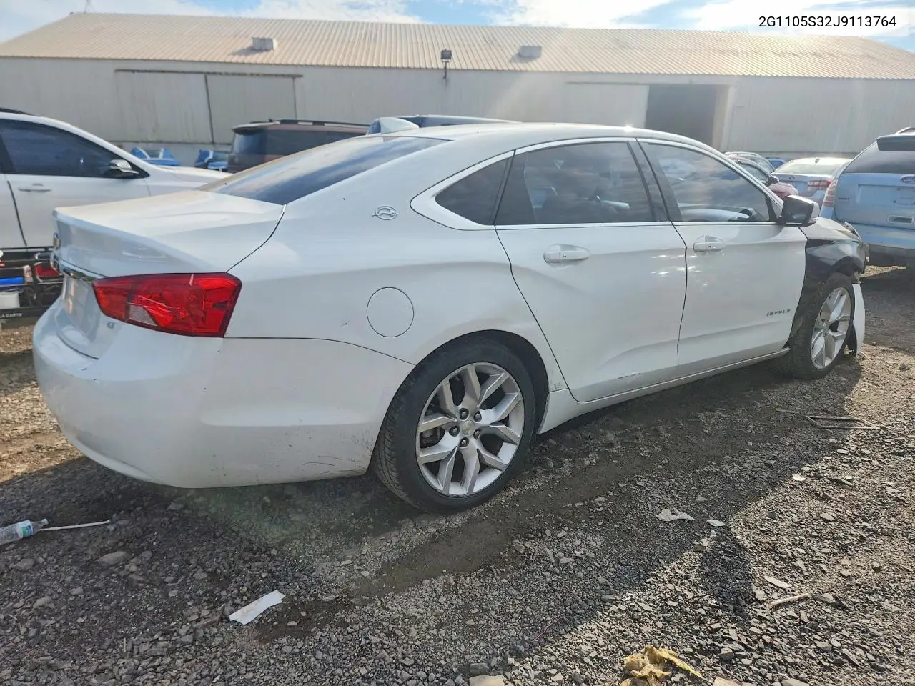 2018 CHEVROLET IMPALA VIN 2G1105S32J9113764 — фото 3