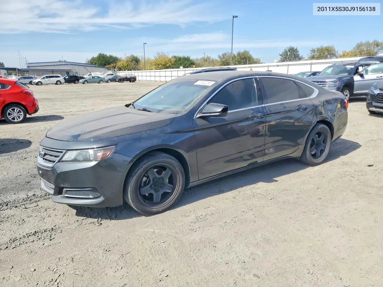 CHEVROLET IMPALA 2018, VIN 2G11X5S30J9156138