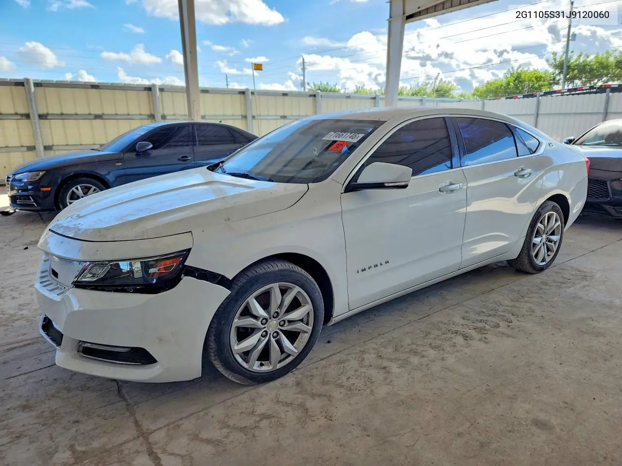 CHEVROLET IMPALA 2018, VIN 2G1105S31J9120060