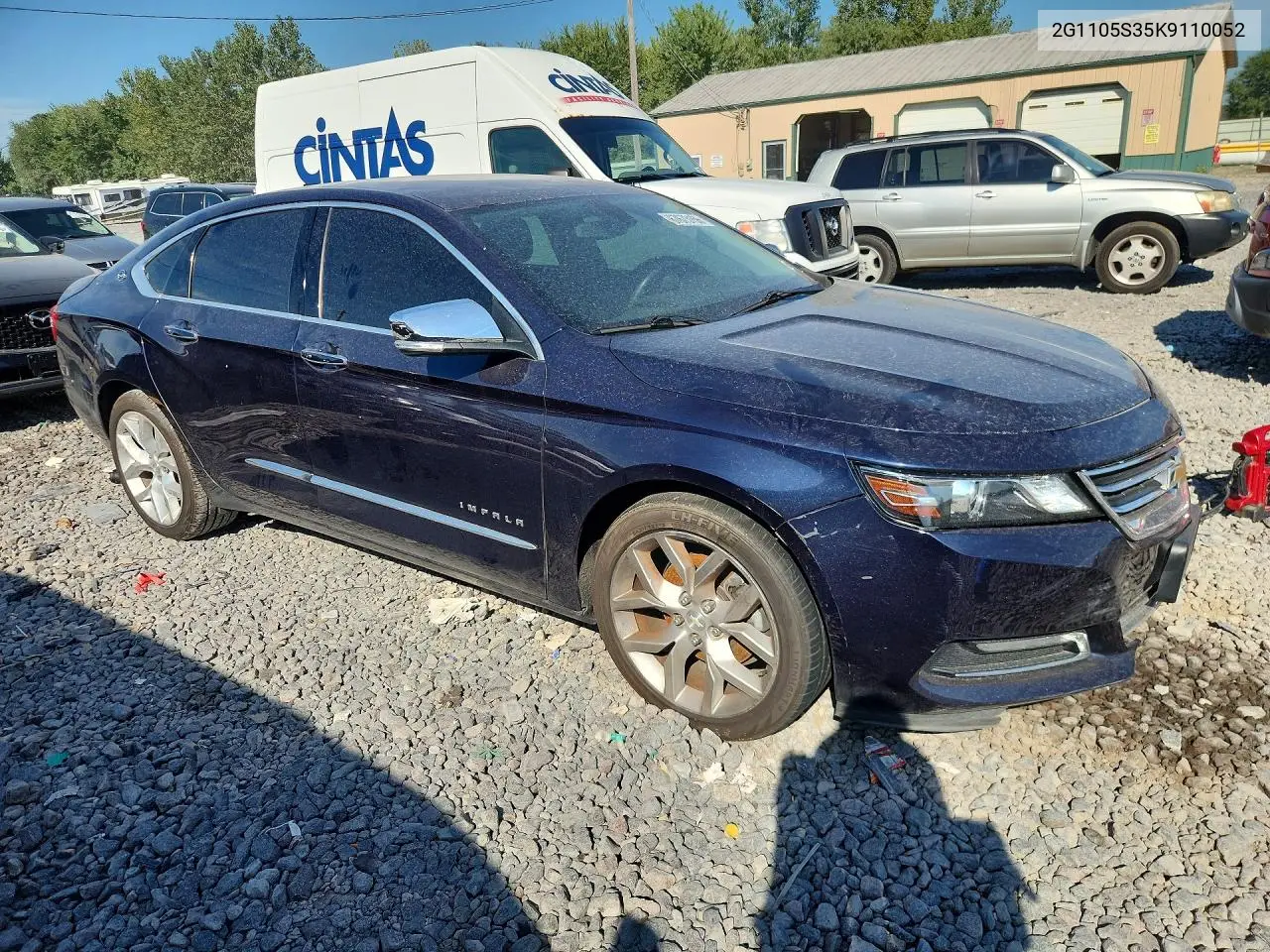 2019 CHEVROLET IMPALA VIN 2G1105S35K9110052 — фото 4