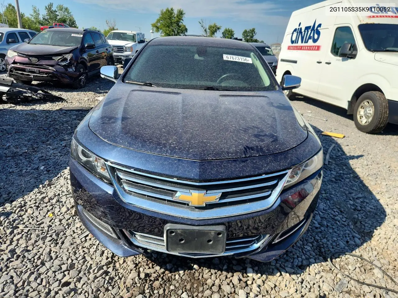 2019 CHEVROLET IMPALA VIN 2G1105S35K9110052 — фото 5