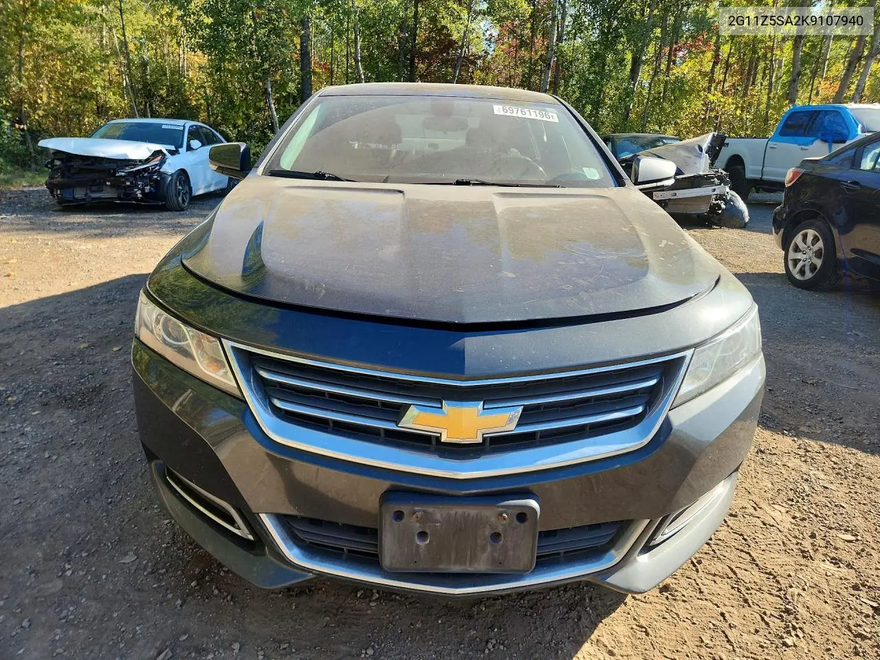 2019 CHEVROLET IMPALA VIN 2G11Z5SA2K9107940 — фото 5