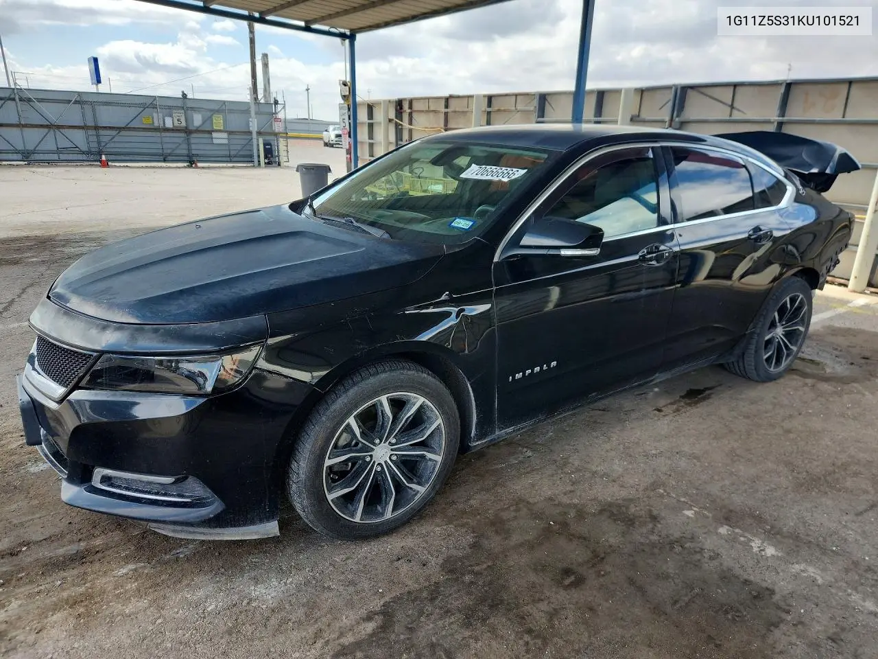 CHEVROLET IMPALA 2019, VIN 1G11Z5S31KU101521