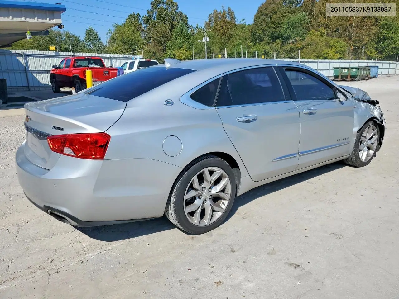 2019 CHEVROLET IMPALA VIN 2G1105S37K9133087 — фото 3