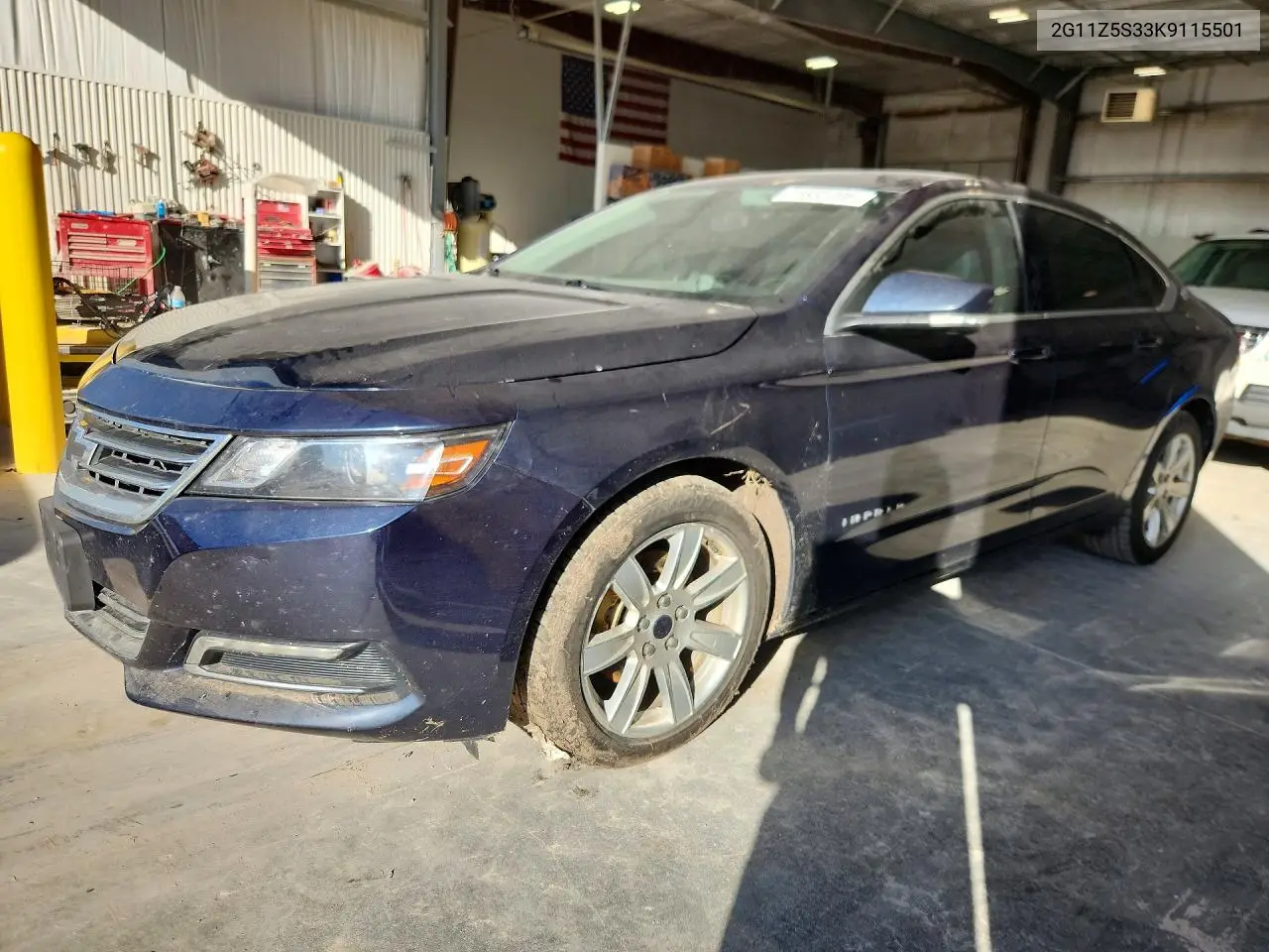 CHEVROLET IMPALA 2019, VIN 2G11Z5S33K9115501