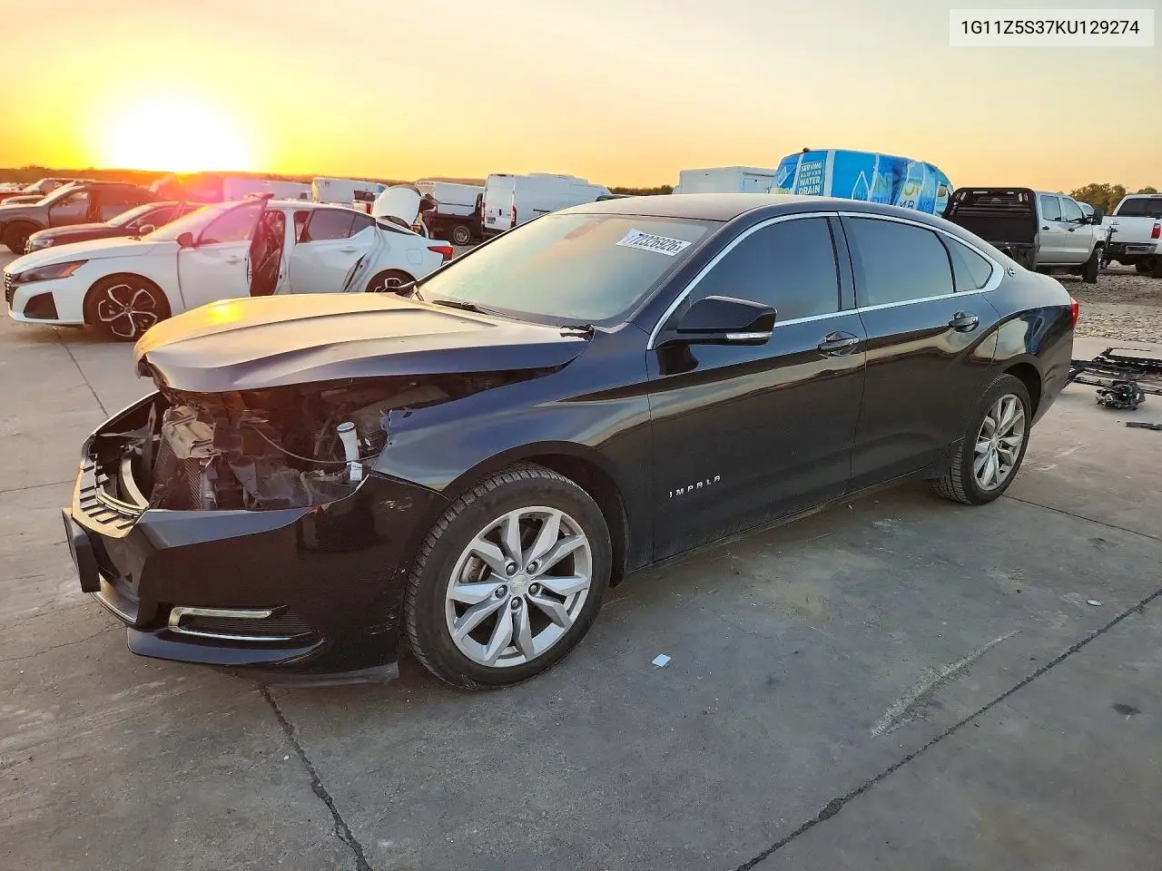 CHEVROLET IMPALA 2019, VIN 1G11Z5S37KU129274
