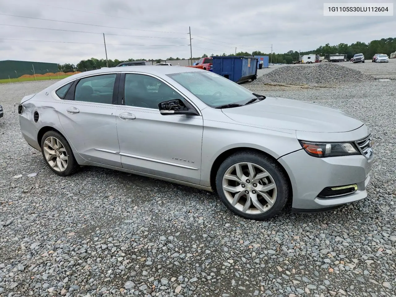 2020 CHEVROLET IMPALA VIN 1G1105S30LU112604 — фото 4