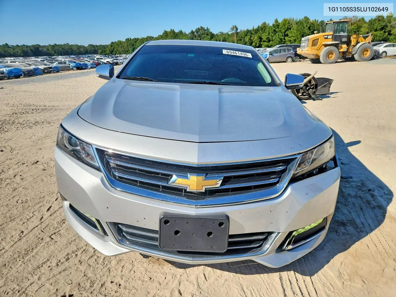 2020 CHEVROLET IMPALA VIN 1G1105S35LU102649 — фото 5