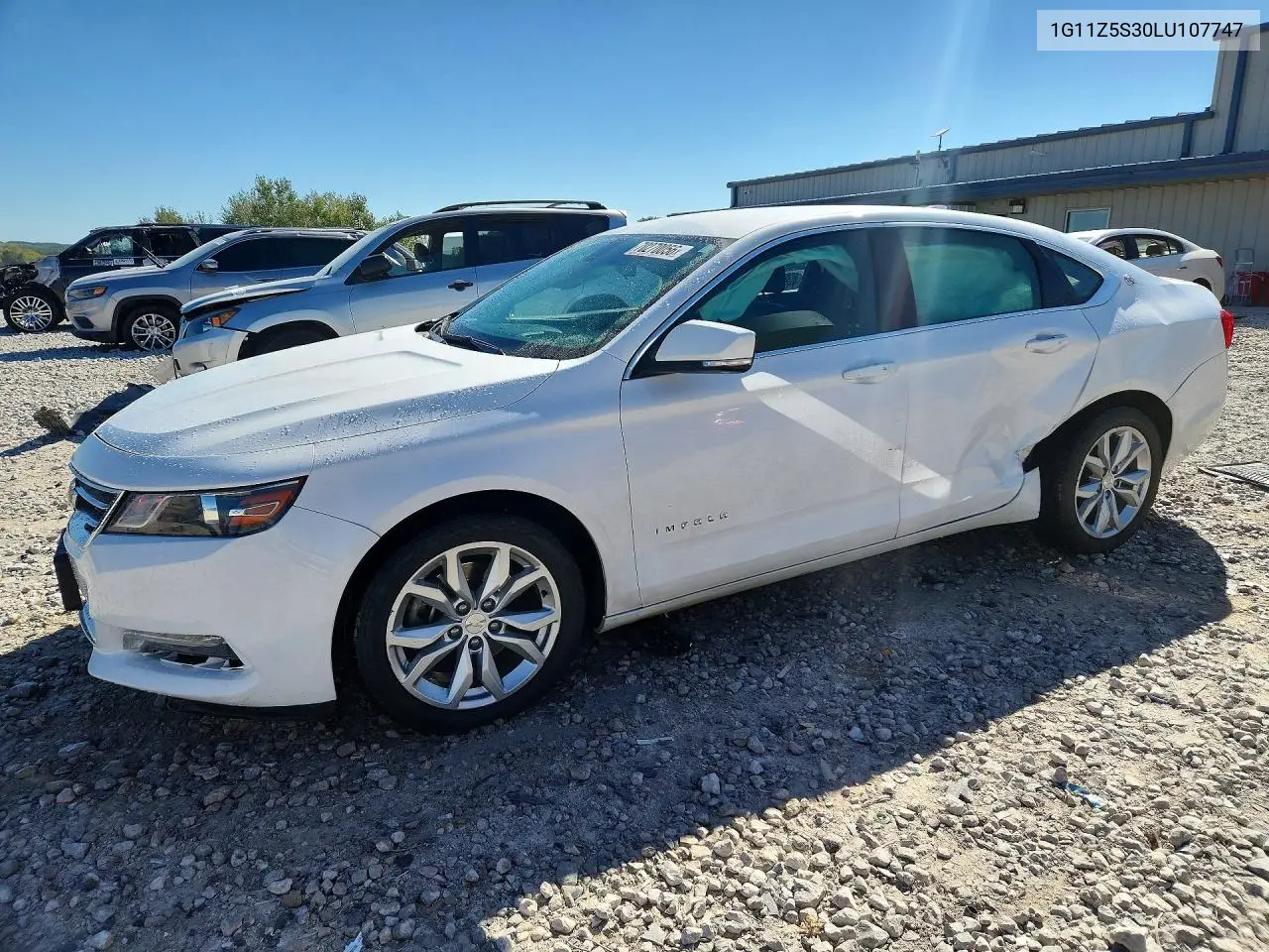 CHEVROLET IMPALA 2020, VIN 1G11Z5S30LU107747