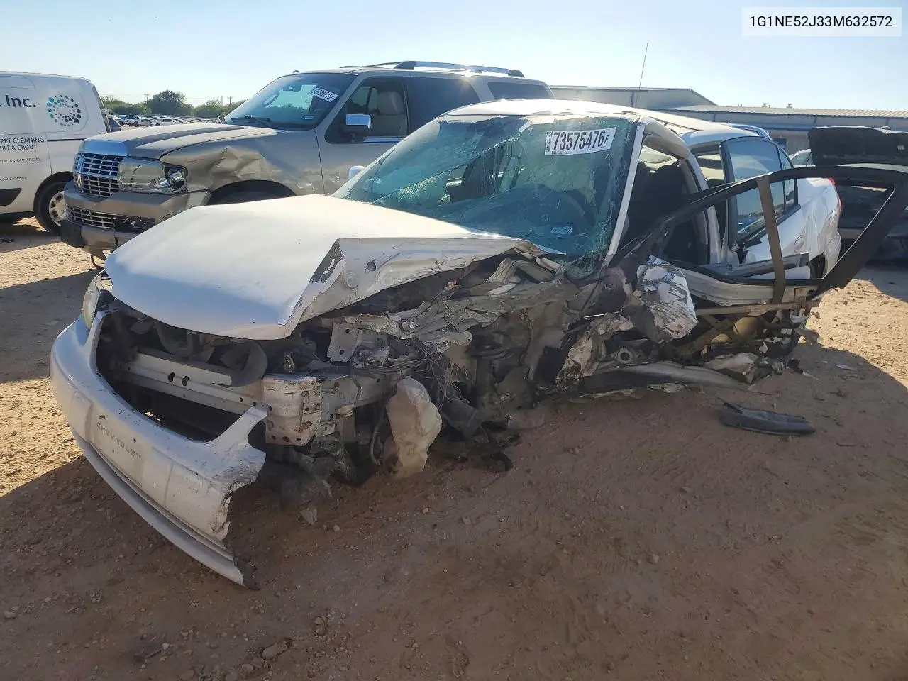 CHEVROLET MALIBU 2003, VIN 1G1NE52J33M632572