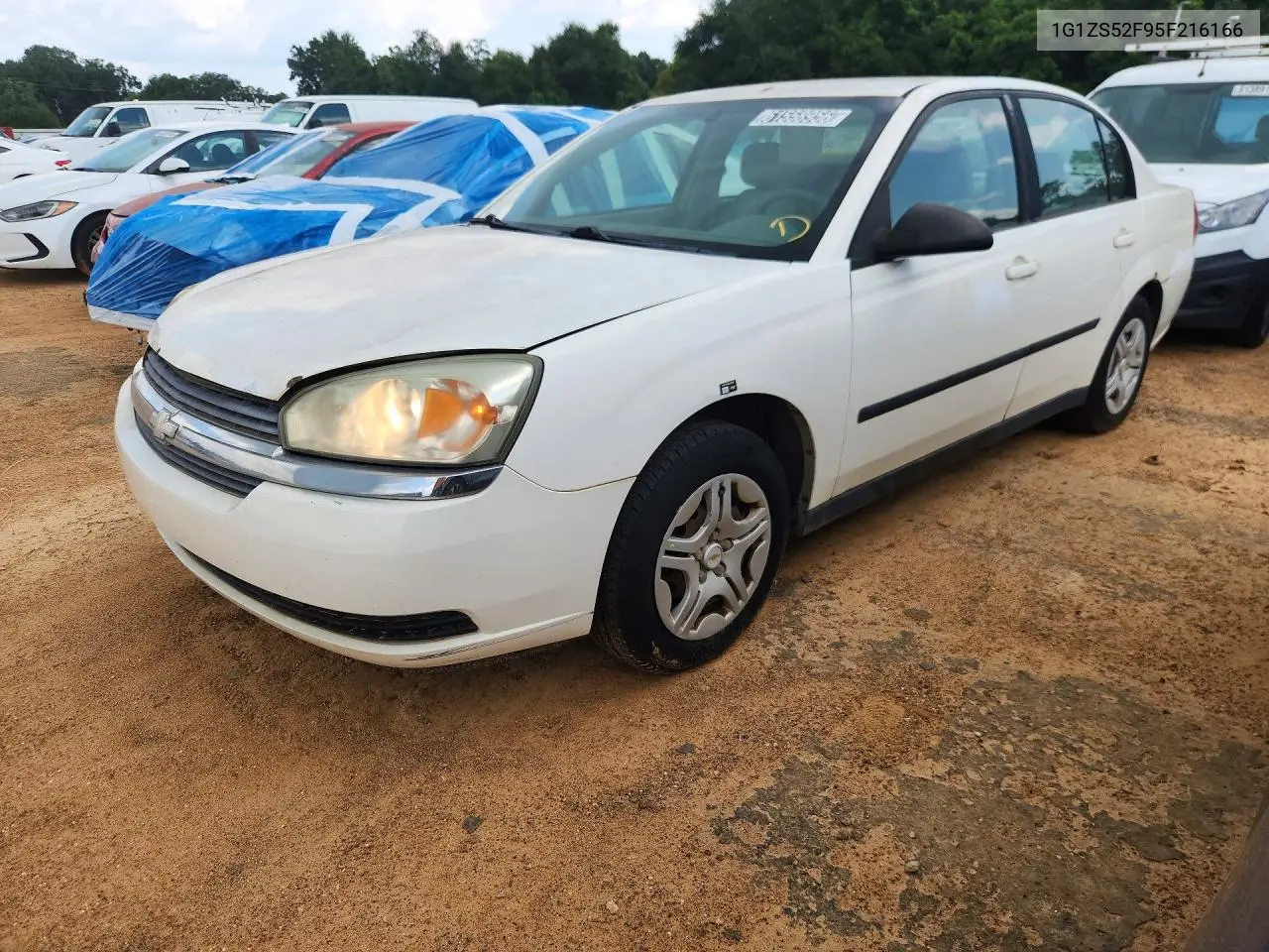 CHEVROLET MALIBU 2005, VIN 1G1ZS52F95F216166