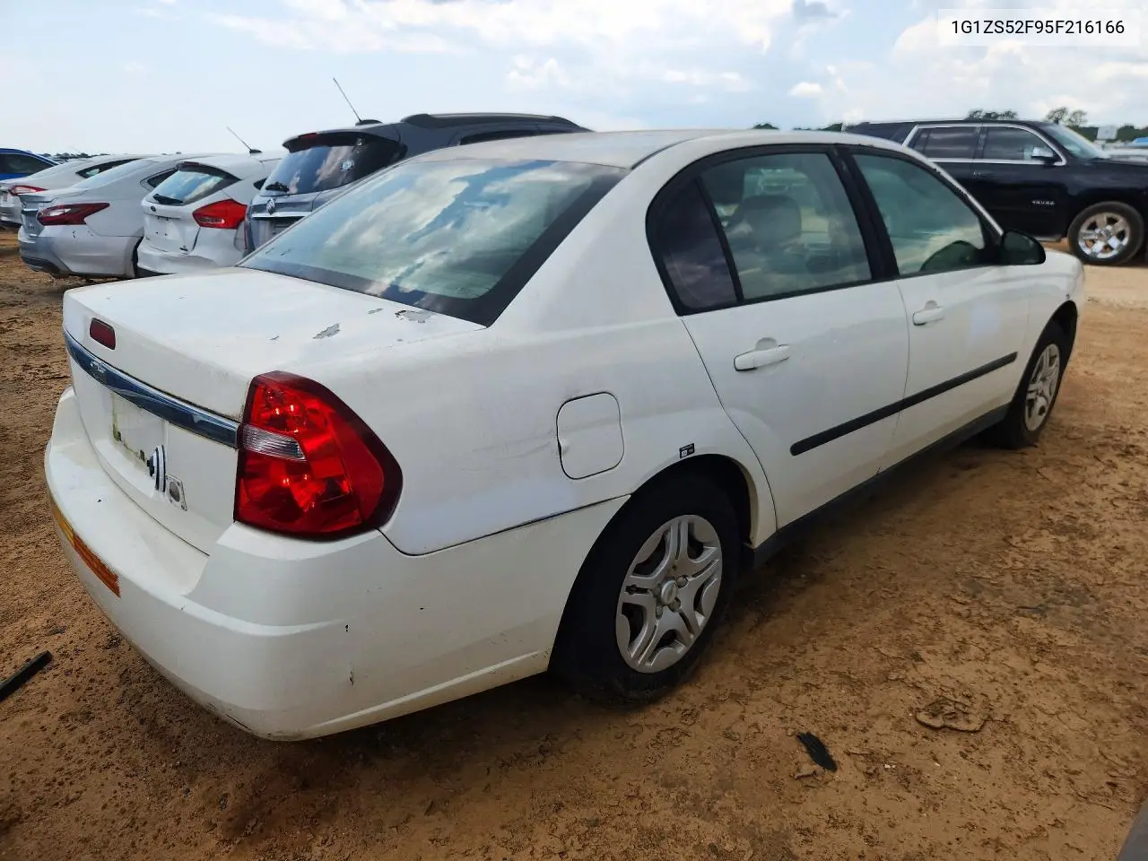2005 CHEVROLET MALIBU VIN 1G1ZS52F95F216166 — фото 3