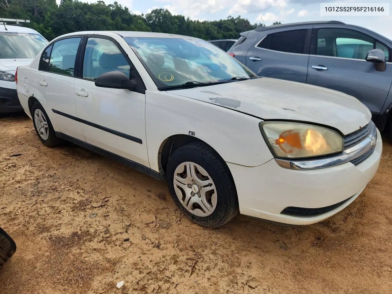 2005 CHEVROLET MALIBU VIN 1G1ZS52F95F216166 — фото 4