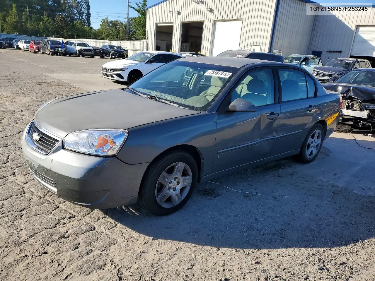 CHEVROLET MALIBU 2007, VIN 1G1ZT58N57F253245