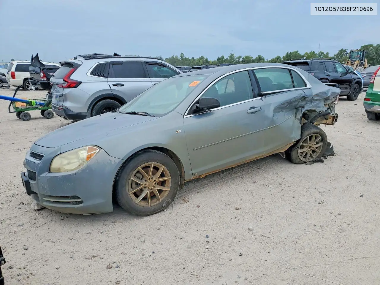 CHEVROLET MALIBU 2008, VIN 1G1ZG57B38F210696