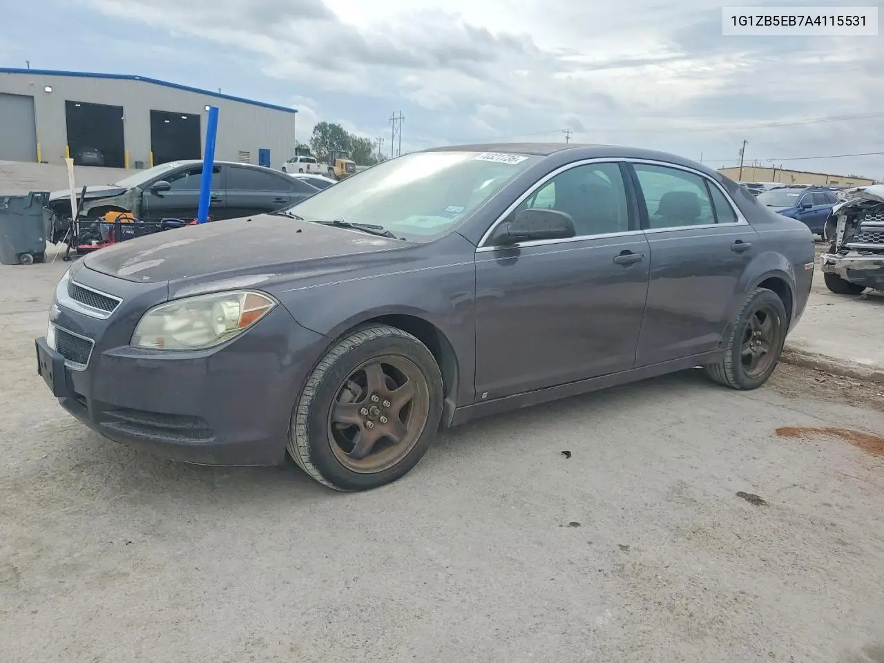 CHEVROLET MALIBU 2010, VIN 1G1ZB5EB7A4115531