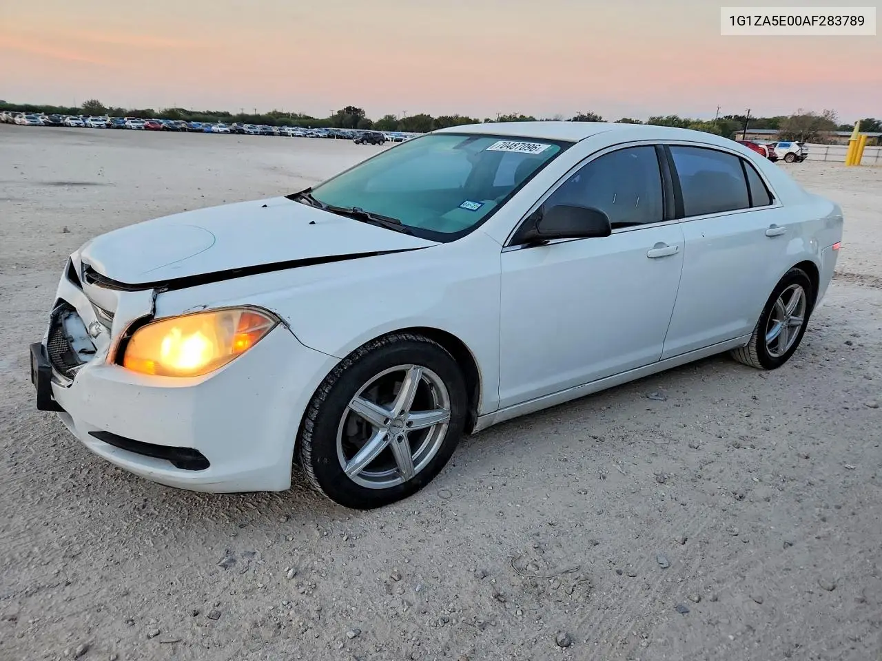 CHEVROLET MALIBU 2010, VIN 1G1ZA5E00AF283789