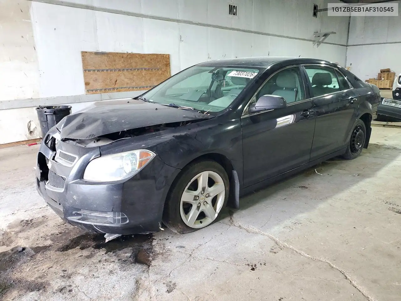 CHEVROLET MALIBU 2010, VIN 1G1ZB5EB1AF310545